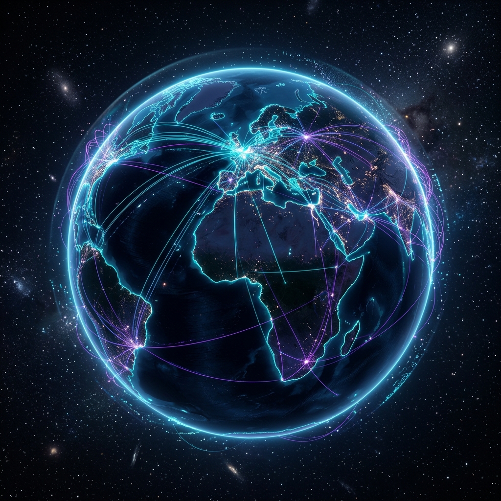 PO ZipCode Global World Map